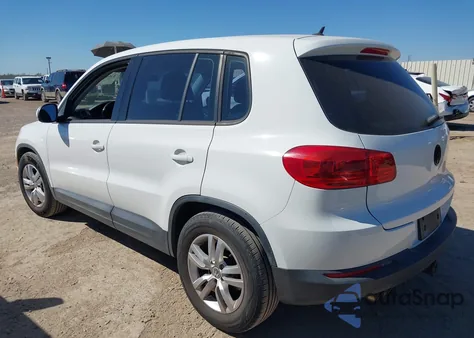 2013 Volkswagen Tiguan S from USA, damaged, VIN WVGAV7AX9DW538124